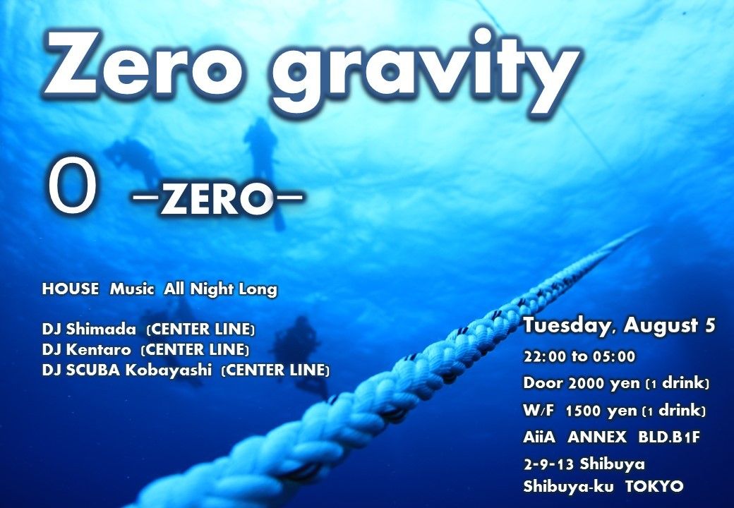 “Zero gravity”