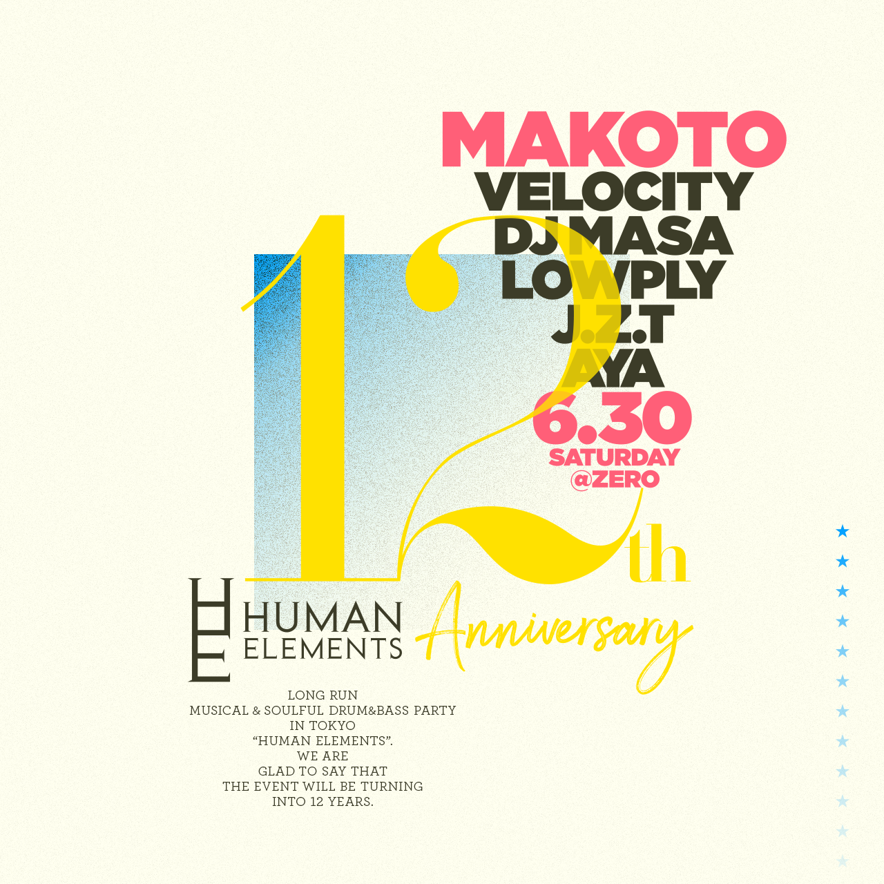 Human Elements 12th Anniversary
