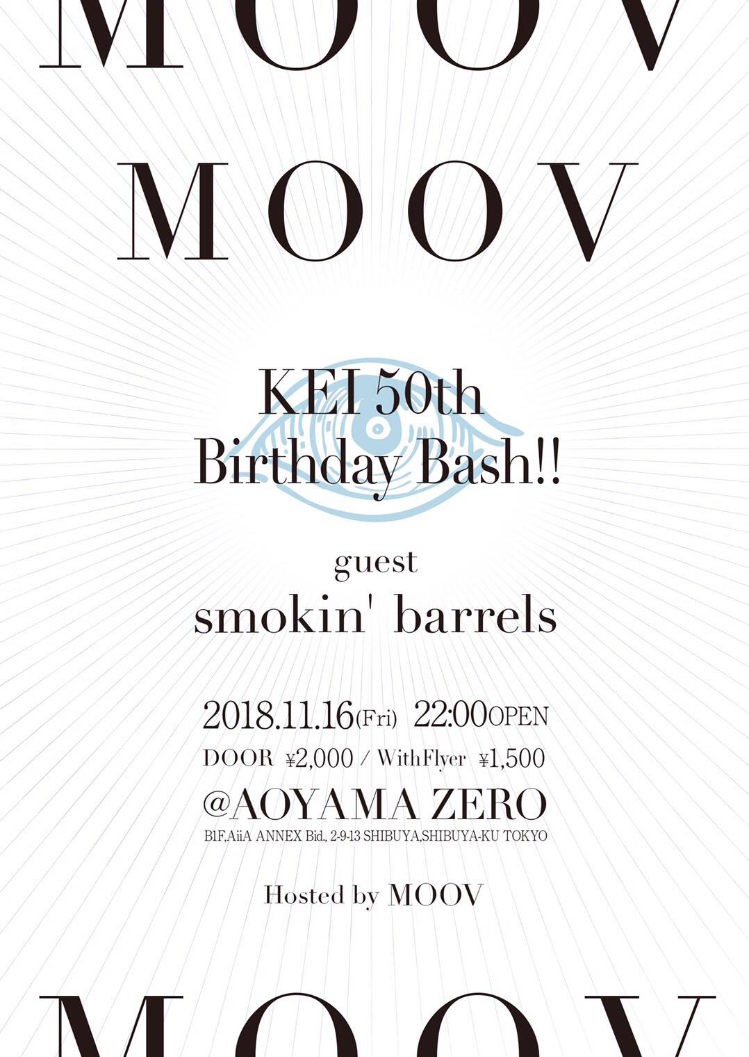 MOOV -KEI 50th Birthday Bash!!!-