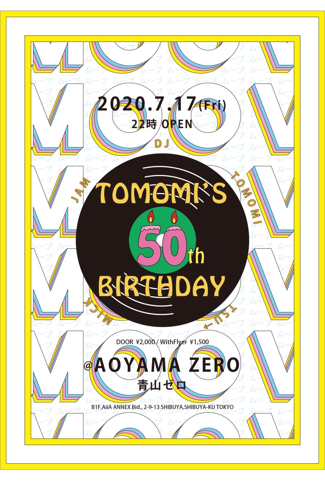 MOOV “TOMOMI 50th Birthday”