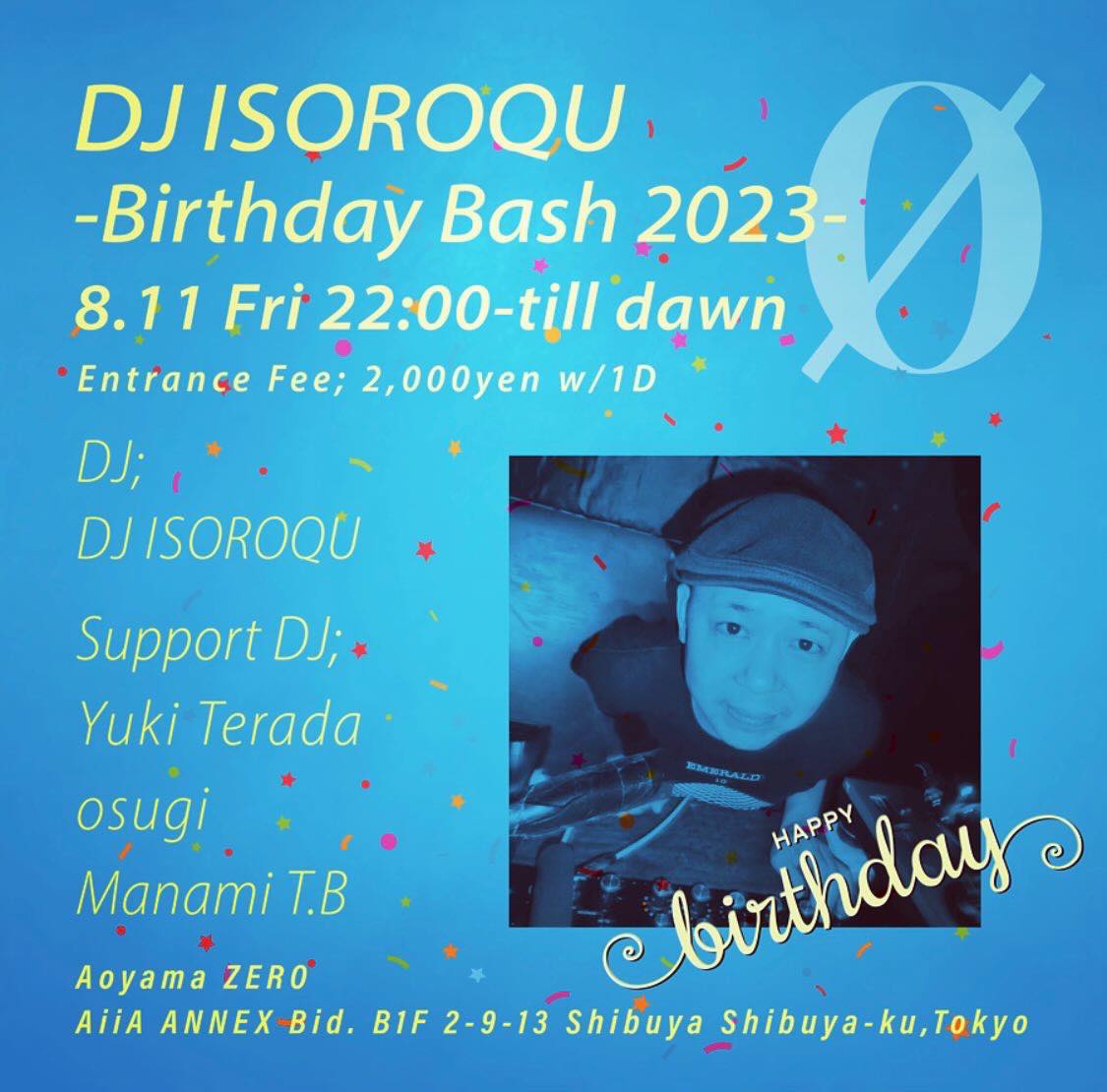 DJ ISOROQU – Birthday Bash 2023 –