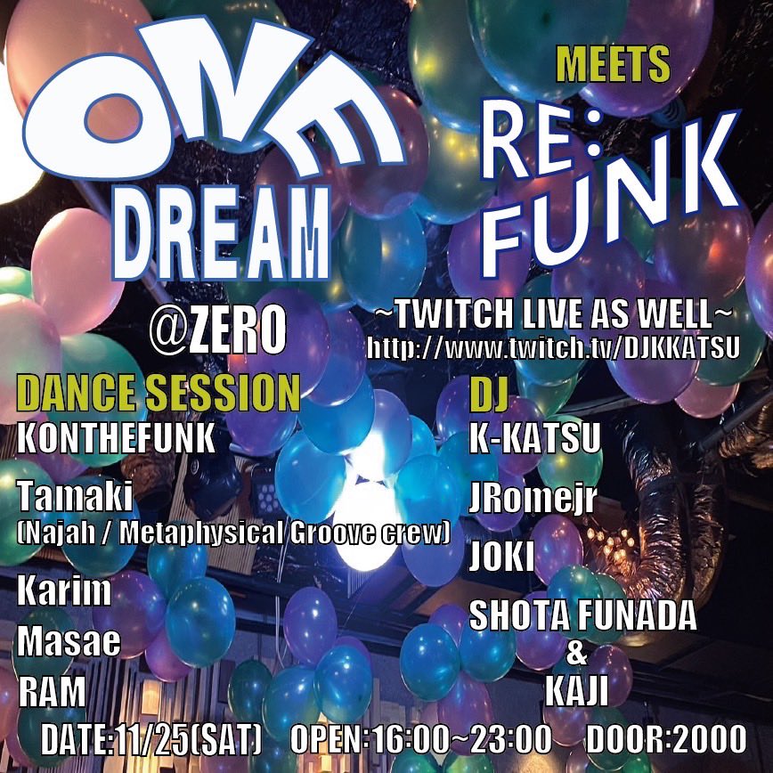 ONE DREAM  MEETS  RE:FUNK
