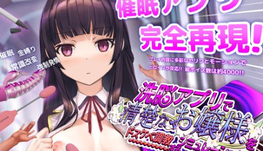 洗脳アプリで清楚なお嬢様をドスケベ調教するシミュレーション （dobuworks）